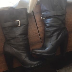 Michael Kors Black Heeled Boots